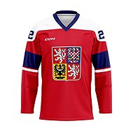 CCM Olympic jersey without ads red Pastrňák XL - Jersey