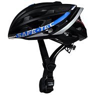 Varnet Safe-Tec TYR 2 Black-Blue L (58cm - 61cm) - Bike Helmet