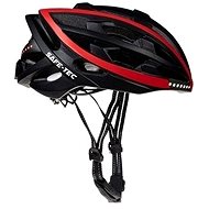 Varnet Safe-Tec TYR Black Red M (55cm - 58cm) - Bike Helmet