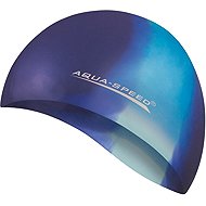 Swim cap BUNT 76 blue/white - Bathing Cap