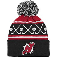 Outerstuff New Jersey Devils NHL Face-Off Cuff Pom toddler's winter hat - Winter Hat