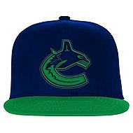 Outerstuff Vancouver Canucks NHL Essentials Flatbrim Snapback kids' cap - Baseball Cap