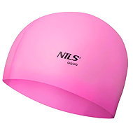 NILS Aqua NQC PK02 Silicone Cap, Light Pink - Bathing Cap
