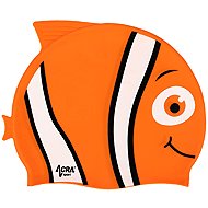 Acra Children's Swimming Cap, Nemo, Orange - Bathing Cap