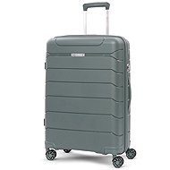 AEROLITE Plastic case T-155 M, green - Suitcase