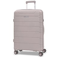 AEROLITE Plastic case T-155 M, beige - Suitcase