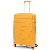 AEROLITE Plastic case T-155 L, yellow - Suitcase
