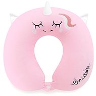 Kufryplus TPMF24 Travel pillow with memory foam, Unicorn pink - Travel Pillow