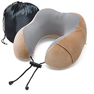 Kufryplus TPMF15 Travel pillow with memory foam - Travel Pillow