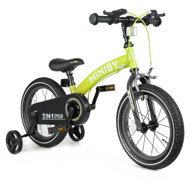 QPLAY Miniby 3in1 Green - Children's Bike