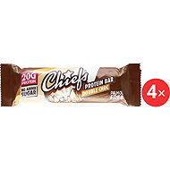 Chiefs Double Chocolate protein bar 4×55g - Protein Bar