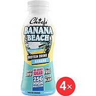 Chiefs banana beach protein drink 4×330ml - Sports Drink
