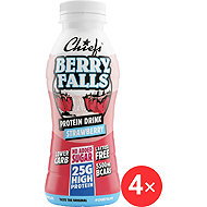 Chiefs protein drink 4×330ml berry falls - Sports Drink