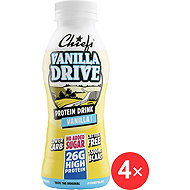 Chiefs Proteinový nápoj 4×330ml vanilla drive - Sports Drink