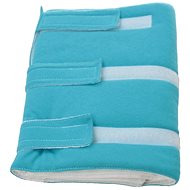 BOK & LK Priessnitz foot wrap, 40-65/28 cm, blue - Cooling compress
