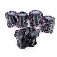 Tempish FID II 3 pink set of knee, elbow and wrist protectors, sized 2.5 mm. S - Protector Set