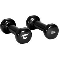 Christopeit Sport Vinyl dumbbells - Beauty Bells 2 × 1 kg - Dumbell Set