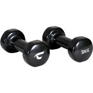 Christopeit Sport Vinyl dumbbells - Beauty Bells 2 × 3 kg - Dumbell Set
