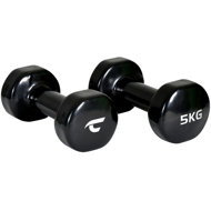 Christopeit Sport Vinyl dumbbells - Beauty Bells 2 × 5 kg - Dumbell Set