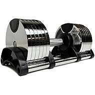 IRONLIFE Adjustable dumbbells 4 - 20 kg, chrome, pair - Dumbell