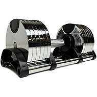 IRONLIFE Adjustable dumbbells, chrome, pair - Dumbell