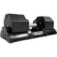 IRONLIFE Adjustable dumbbells, hexa black, pair - Dumbell