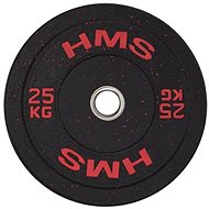 Olympic bumper disc HMS HTBR 25 kg - Gym Weight