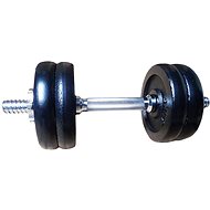 KUBIsport One-handed loading barbell 12 kg - 30 mm - Dumbell