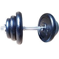 KUBIsport One-handed loading barbell 20 kg - 25 mm - Dumbell