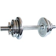 KUBIsport One-handed loading dumbbell, chrome plated - Dumbell