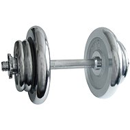 KUBIsport Single-handed loading bar, chrome-plated 17 kg - 25 mm - Dumbell