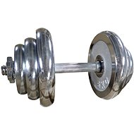 KUBIsport Single-handed loading bar, chrome-plated 20 kg - 25 mm - Dumbell