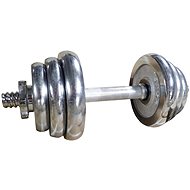 KUBIsport Single-handed loading bar, chrome-plated 12 kg - 30 mm - Dumbell