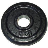 KUBIsport Cast iron disc 1 kg - 30 mm - Gym Weight