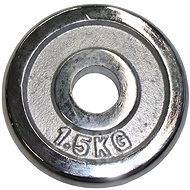 KUBIsport Disc chrome 1,5 kg - 30 mm - Gym Weight