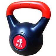 KUBIsport Kettlebell with cement filling 4 kg - Kettlebell