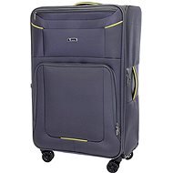 Velký cestovní kufr T-class® 933, šedá, XL - Cestovní kufr
