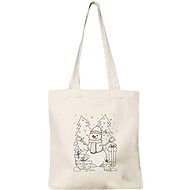 CoolKousky Bag Coloring Book Snowman - Shoulder Bag