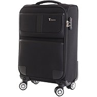 T-class® Carry-on suitcase SC-080, black, M - Suitcase