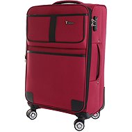 T-class® Medium travel case SC-080, burgundy, L - Suitcase