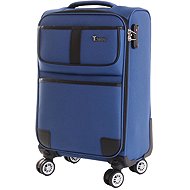T-class® Large travel case SC-080, blue, XL - Suitcase