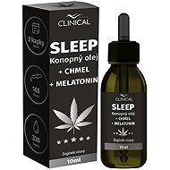 Clinical Sleep Hemp oil + hops + melatonin 10 ml - Dietary Supplement