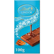 Lindt LINDOR Tablet Salted Caramel, 100 g - Chocolate