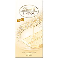 Lindt LINDOR Tablet White, 100 g - Chocolate