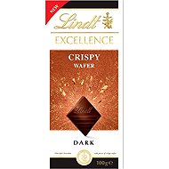 Lindt EXCELLENCE Dark Crispy Wafer, 100 g - Chocolate