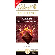 Lindt EXCELLENCE Dark Crispy Wafer & Caramel, 100 g - Chocolate