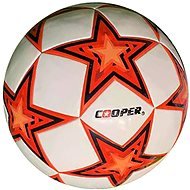 COOPER League ORANGE/BLACK size 5 - Football 