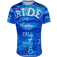 Men's functional shirt Aztec blue - Cycling Jersey