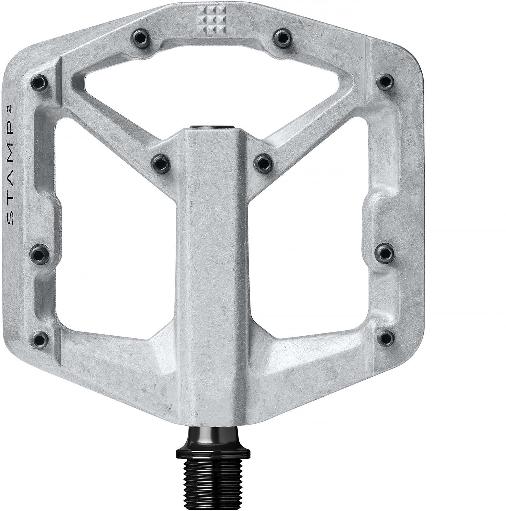 Crankbrothers Stamp 2 Small Raw Silver - Pedals