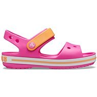Crocs Crocband Sandal Kids Electric Pink/Cantaloupe, size EU 33-34/US J2/208mm - Sandals